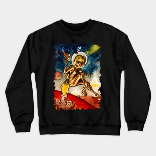 Atompunk Cutie Crewneck Sweatshirt